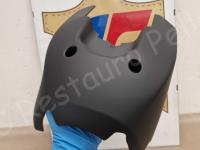 Ferrari 599 GTO - Restauro plastiche appiccicose >>>>>>>>>>>>>>>>>>>>> - La parte inferiore del copripiantone sterzo. (DOPO)