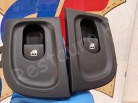 Maserati Quattroporte S – Restauro completo delle plastiche appiccicose - I comandi degli alzacristalli elettrici. (DOPO)