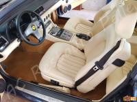 Ferrari 456 GT - anno 1994 - Pulizia interno in pelle e piccoli restauri ai sedili - Panoramica dell'abitacolo lato guida. (DOPO)