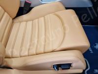 Ferrari 360 Modena Spider – Restauro completo plastiche e pelle >>>> - Dettaglio della seduta. (DOPO)
