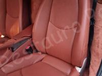 Porsche Boxster S 987 – Restauro completo dell’interno (pelle e plastiche) - Panoramica sedile guida. (DOPO)