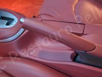 Porsche Boxster S 987 – Restauro completo dell’interno (pelle e plastiche) - Il tunnel centrale. (DOPO)