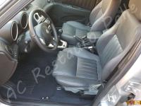 Alfa Romeo 156  - anno 2004 - Restauro volante, lavaggio interno e restauro plastiche. - Panoramica dell'abitacolo lato guida. (DOPO)