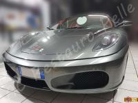 Ferrari F430 - anno 2008 - Pulizia interna e restauro fianchetto sedile di guida - Dettagli. (DOPO)