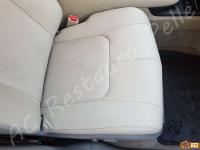 Nissan Murano  - anno 2009 - Pulizia interno in pelle e restauro pomello cambio - Particolare della seduta passeggero. (DOPO)