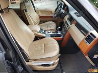 Range Rover Vogue TDV8 (L322) - anno 2008 - Restauro completo dell’interno in pelle e delle plastiche  - Panoramica abitacolo lato passeggero. (PRIMA)