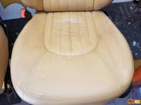 Maserati 4200GT Spyder CambioCorsa - anno 2003 - Restauro completo dell’interno - Particolare della seduta. (PRIMA)
