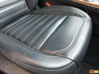Alfa Romeo Stelvio 2000 turbo Q4 - anno 2017 - Pulizia e trattamento dell’interno in pelle - Particolare seduta passeggero. (PRIMA)