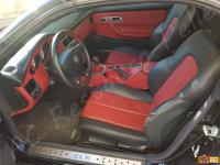 Mercedes Benz SLK 200 Kompressor - anno 2002 - Restauro completo degli interni - Panoramica dell'abitacolo lato guida. (PRIMA)