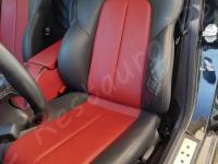 Mercedes Benz SLK 200 Kompressor - anno 2002 - Restauro completo degli interni - Panoramica del sedile guida. (PRIMA)