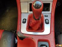 Mercedes Benz SLK 200 Kompressor - anno 2002 - Restauro completo degli interni - Parte bassa della console centrale e inizio del tunnel. (PRIMA)