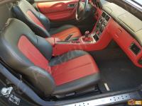 Mercedes Benz SLK 200 Kompressor - anno 2002 - Restauro completo degli interni - Panoramica dell'abitacolo lato passeggero. (PRIMA)
