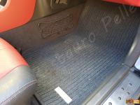 Mercedes Benz SLK 200 Kompressor - anno 2002 - Restauro completo degli interni - Panoramica zona piedi passeggero. (PRIMA)