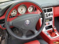 Mercedes Benz SLK 200 Kompressor - anno 2002 - Restauro completo degli interni - Il volante restaurato e montato sull'auto. (PRIMA)