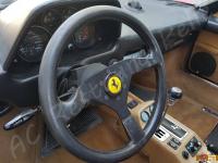 Ferrari 208 Turbo GTB - anno 1983 - Restauro completo degli interni >>>>> - Panoramica del volante. (PRIMA)