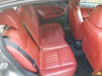 Alfa Romeo 147 - anno 2006 - Restauro volante e trattamento interno in pelle  - Panoramica divano posteriore. (PRIMA)