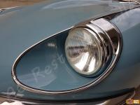 Jaguar E-Type 4.2 coupè 2° serie - anno 1969 - Restauro completo degli interni - Dettagli della E-type. (PRIMA)