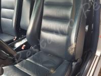 Mercedes E200 coupè (C124) - anno 1994 - Restauro completo degli interni - Panoramica del sedile di guida. (PRIMA)