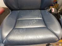 Mercedes E200 coupè (C124) - anno 1994 - Restauro completo degli interni - Seduta del passeggero. (PRIMA)
