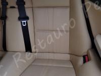 BMW 330 Ci cabrio (E46) - Restauro completo degli interni - >>>>>>>>>>>>>>>>> - Particolare seduta posteriore sinistra. (PRIMA)