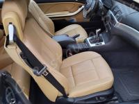 BMW 330 Ci cabrio (E46) - Restauro completo degli interni - >>>>>>>>>>> - Panoramica abitacolo lato passeggero. (PRIMA)