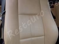 BMW 330 Ci cabrio (E46) - Restauro completo degli interni - >>>>>>>>>>>>>>>>> - Particolare schienale passeggero. (PRIMA)