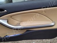BMW 330 Ci cabrio (E46) - Restauro completo degli interni - >>>>>>>>>>>>>>>>> - Panoramica portiera passeggero. (PRIMA)