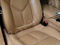 Porsche Cayenne 2012 - Lavaggio completo dell’interno in pelle e della moquette - Panoramica sedile passeggero. (PRIMA)