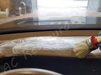 Mercedes CL63 AMG – Lavaggio e igienizzazione di tutto l'abitacolo e restauro pulsanti appiccicosi - Lavaggio e igienizzazione di ogni superficie dell'abitacolo. (DURANTE)