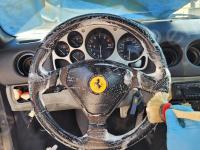 Ferrari 360 Modena spider – Restauro completo degli interni >>>>> - Lavaggio del volante. (DURANTE)