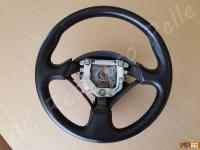 Honda S2000 - anno 1998 – Rivestimento volante e cuffia cambio in vera pelle con personalizzazione - Panoramica del volante. (PRIMA)