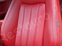Maserati Granturismo 4.2 – Restauro completo delle plastiche abitacolo >>>>> - Schienale sedile guida. (PRIMA)