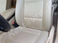 BMW X6 (E71) - anno 2010 - Pulizia interno in pelle e piccoli restauri  >>>>> - Panoramica del sedile guida. (PRIMA)