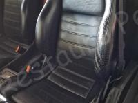 Ferrari F355 – Restauro completo degli interni (pelle e plastiche) >>>>>>> - Panoramica del sedile guida. (PRIMA)