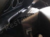 Ferrari F355 – Restauro completo degli interni (pelle e plastiche) >>>>>>> - Il copripiantone sterzo. (PRIMA)