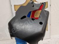 Ferrari F355 – Restauro completo degli interni (pelle e plastiche) >>>>>>> - Parte inferiore del copripiantone sterzo. (PRIMA)