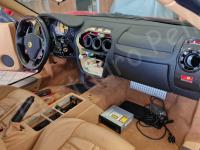 Ferrari F430 spider – Restauro plastiche appiccicose >>>>>>>>>>>> - L'abitacolo dopo lo smontaggio di tutti i componenti. (DURANTE)