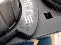 Ferrari F430 spider – Restauro plastiche appiccicose >>>>>>>>>>>> - Dettagli. (PRIMA)
