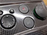 Ferrari F430 spider – Restauro plastiche appiccicose >>>>>>>>>>>> - I comandi sul tunnel centrale. (PRIMA)