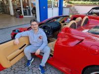Ferrari F430 spider – Restauro plastiche appiccicose >>>>>>>>>>>> - AC Restauro Pelle: il VERO professionista del restauro conservativo di pelle e plastiche! (-)