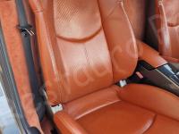 Porsche Cayman S – Restauro completo interno (pelle e plastiche) >>> - Panoramica sedile passeggero. (PRIMA)