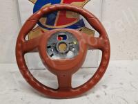 Porsche Cayman S – Restauro completo interno (pelle e plastiche) >>> - Panoramica posteriore del volante. (PRIMA)
