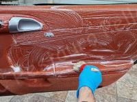 Porsche Cayman S – Restauro completo interno (pelle e plastiche) >>> - Lavaggio e igienizzazione dell'abitacolo. (DURANTE)