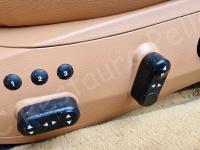 Maserati Quattroporte – Restauro completo delle plastiche e del cielo >>> - I comandi dei sedili elettrici di guida. (PRIMA)