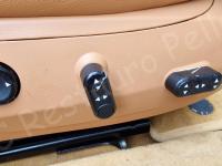 Maserati Quattroporte – Restauro completo delle plastiche e del cielo >>> - Comandi sedili elettrici passeggero. (PRIMA)