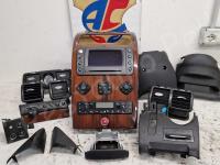 Maserati Quattroporte – Restauro completo delle plastiche e del cielo >>> - Panoramica delle plastiche nel mio laboratorio. (PRIMA)