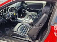 Ferrari 360 Modena – Restauro completo degli interni (pelle e plastiche)  - Panoramica dell'abitacolo lato guida. (PRIMA)