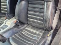 Ferrari 360 Modena – Restauro completo degli interni (pelle e plastiche)  - Panoramica del sedile guida. (PRIMA)