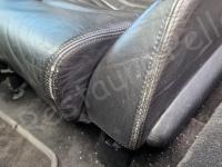 Ferrari 360 Modena – Restauro completo degli interni (pelle e plastiche)  - Dettaglio della pelle. (PRIMA)