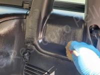 Honda S2000 – Restauro pelle e plastiche >>>>>>>>>>>>>>>>>>>>>>>> - Lavaggio e igienizzazione delle superfici interne. (-)